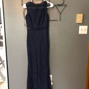 LuLus navy gown